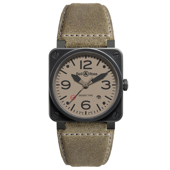 BELL & ROSS Watch Replica BR 03-92 DESERT TYPE BR0392-DESERT-CA BELL & ROSS Watch Replica BR 03-92 DESERT TYPE BR0392-DESERT-CA